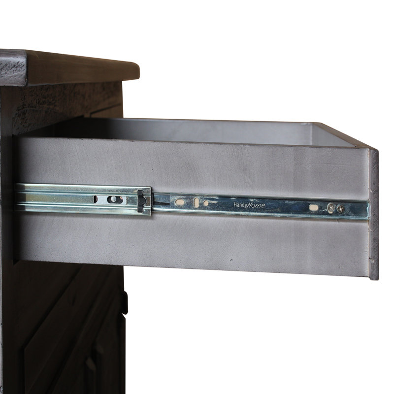 CottageCreek Kinzley Kitchen Island with PullOut Table & Reviews Wayfair